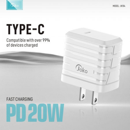 JOKO adapter and Cable PD 20W Model JK104