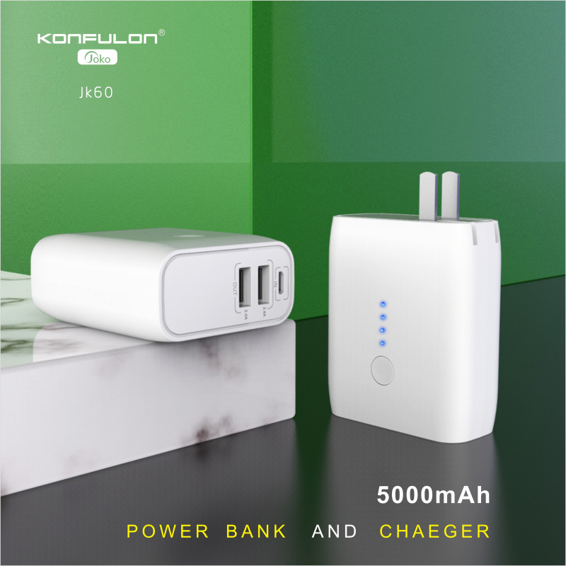 JOKO Powerbank + charger adapter Model JK60 5000mAh