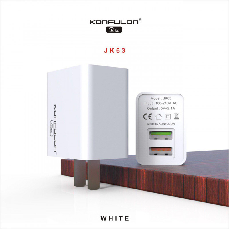 JOKO Adapter+Cable JK63 iPhone Lightning 2.1A 