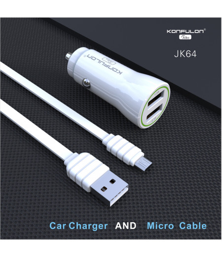 JOKO Car Charger + Cable JK64 Micro 2.1A