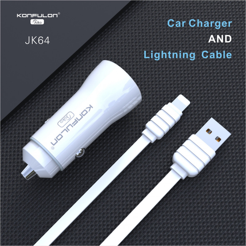 JOKO Car Charger+Cable JK64 Type-C 2.1A
