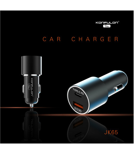 JOKO Car Charger JK65 QC 3.0 20W FastCharger 