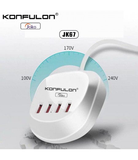 JOKO Adapter JK67 4USB 20W