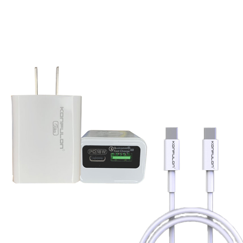 JOKO Adapter+ Cable Fast charger 18w Model JK70+DC13 iPhone JK70+DC15 Type-C