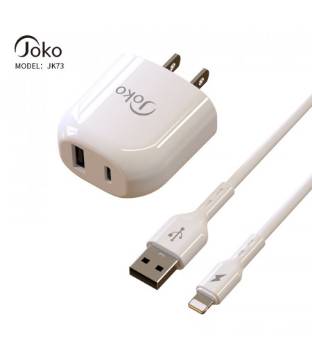 JOKO Adapter+Cable JK73 iPhone Lightning 3.1A 