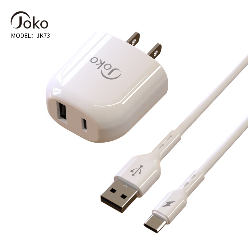 JOKO Set Adapter Cable 3.1A Model JK73 Micro, iPhone, Type-C