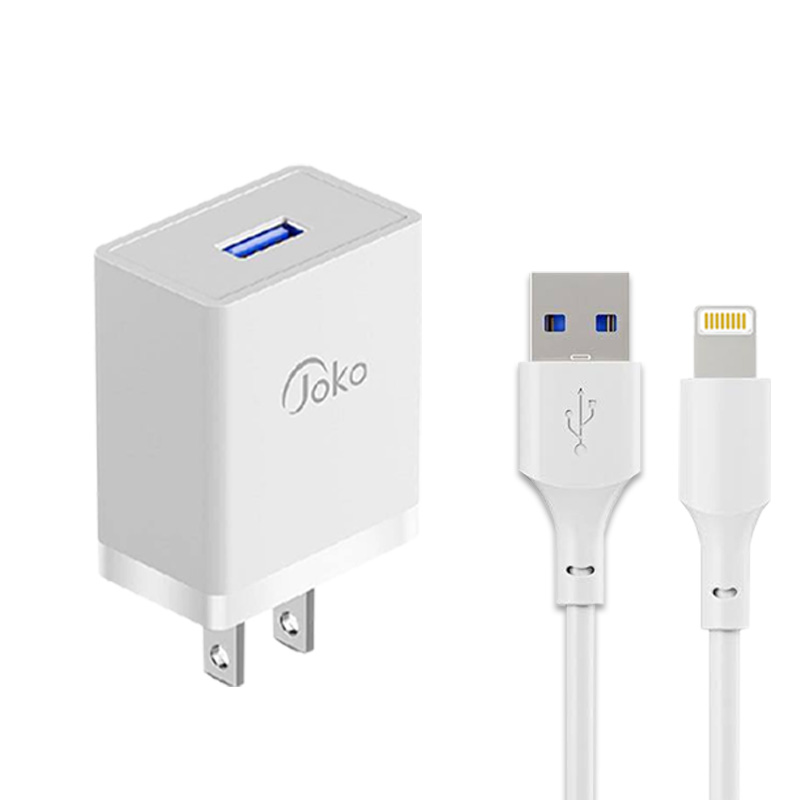 JOKO Adapter Charger + Cable Fast Charger 2.4A Model JK77