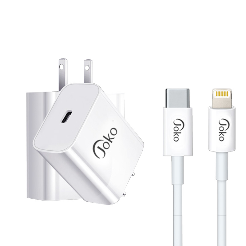 JOKO Adapter and Cable Fast Charger 20W Model JK78