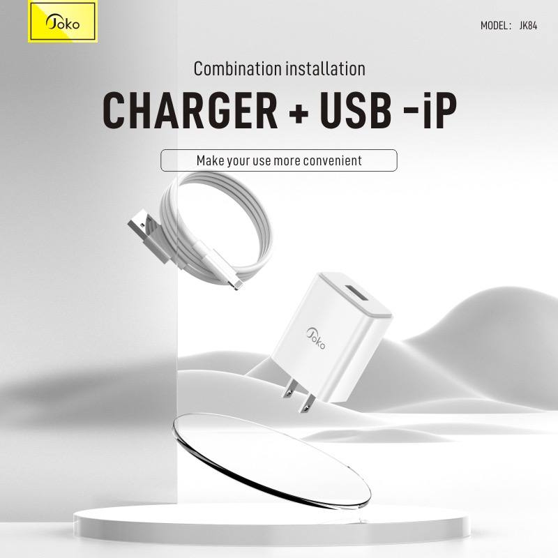 JOKO Mini Fast Charger Adapter + Cable Model: JK84