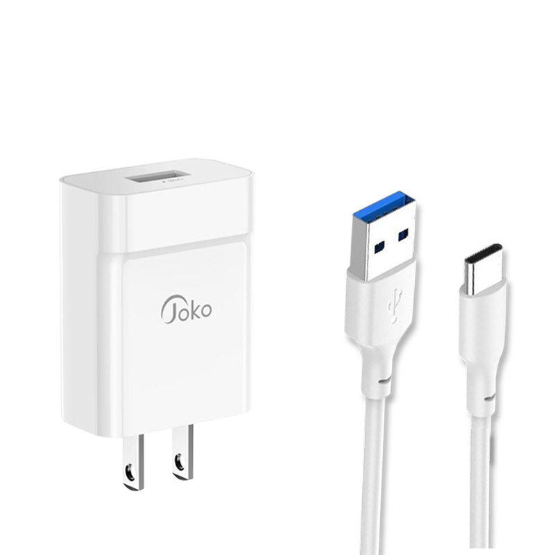 JOKO Mini fast charger + cable 3.0A Model Jk85 