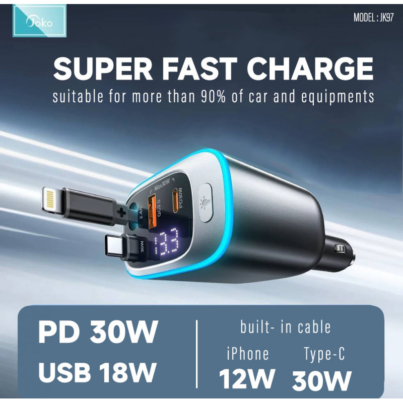 Joko Car Charger Model JK97