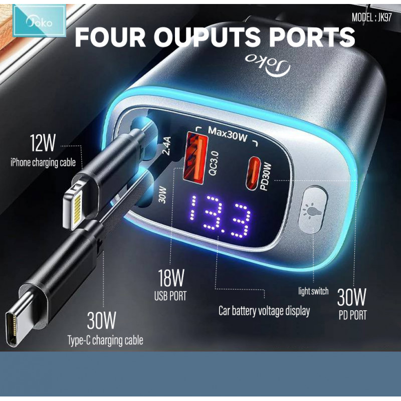 Joko Car Charger Model JK97