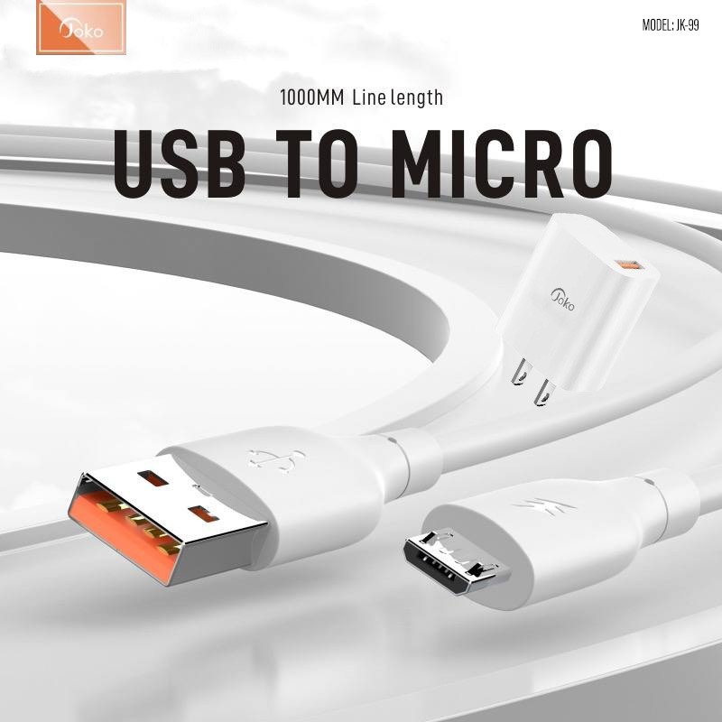 JOKO Set Fast Charge Adapter USB QC 25W Model: JK99
