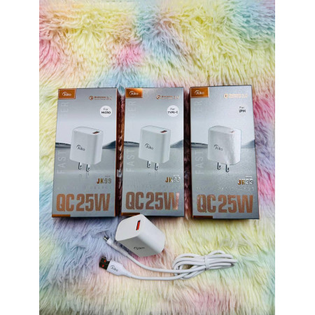 JOKO Set Fast Charge Adapter USB QC 25W Model: JK99