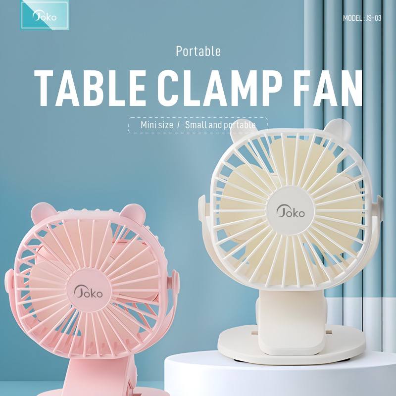 JOKO MiNi Slim Table Clamp Fan Model JS03
