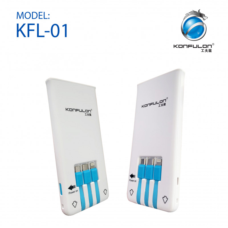 JOKO Mini Fastcharger Powerbank Come with Cable 5000 mAh KFL-01