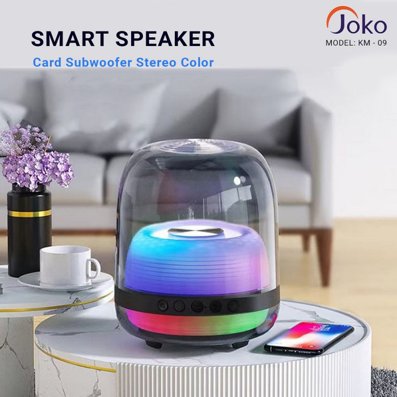 JOKO Audio music glass 4th generation wireless bluetooth speaker home desktop computer subwoofer KM09