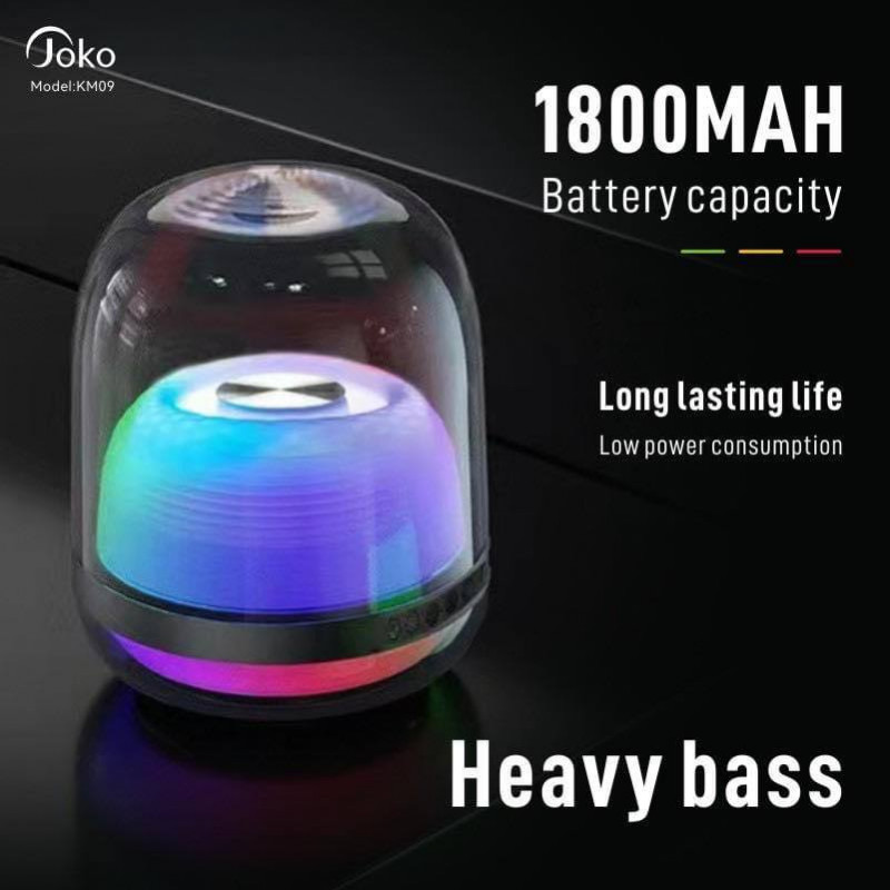 JOKO Audio music glass 4th generation wireless bluetooth speaker home desktop computer subwoofer KM09