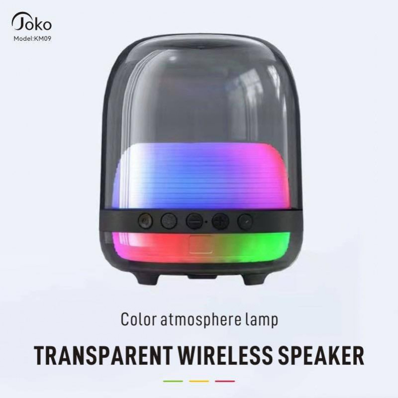 JOKO Audio music glass 4th generation wireless bluetooth speaker home desktop computer subwoofer KM09