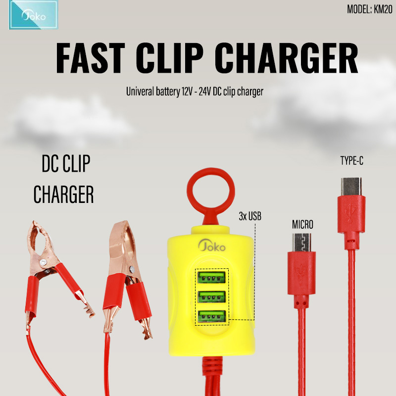 Joko Fast Clip Charger Model KM20