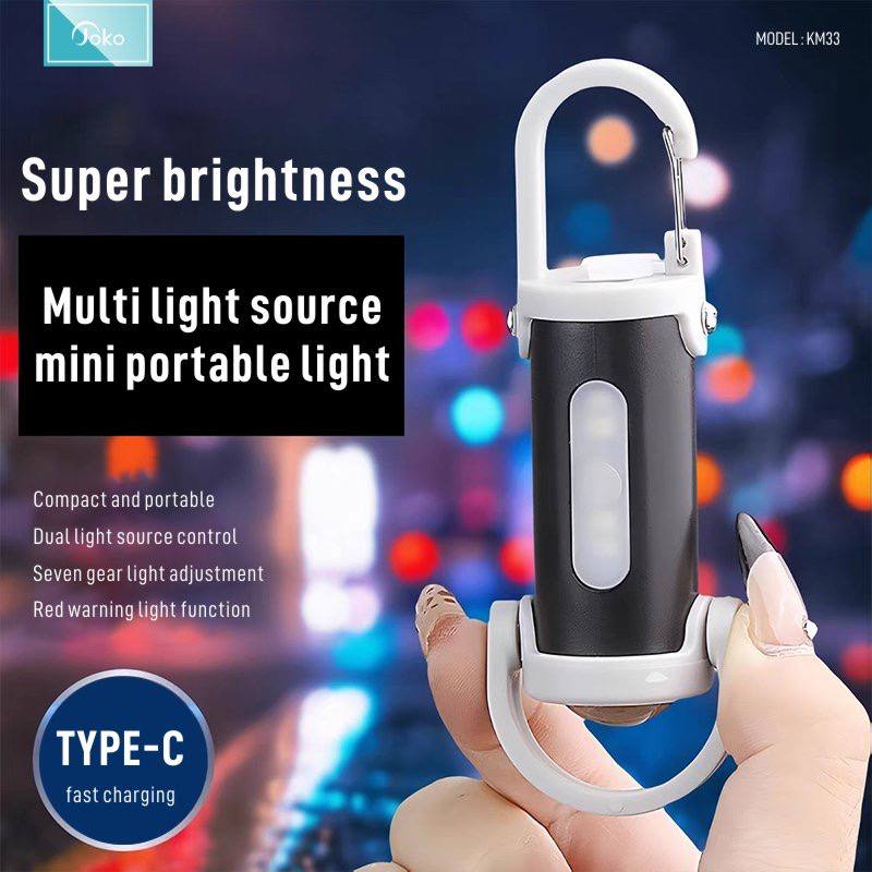 JOKO Mini Keychain with Flashlight