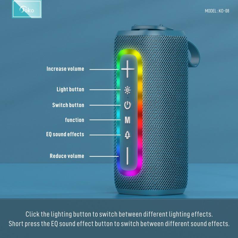 JOKO PORTABLE SPEAKER MODEL KO08