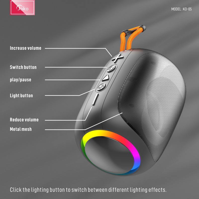 Joko Bluetooth Speaker Hi-Fi Sound Model KO05