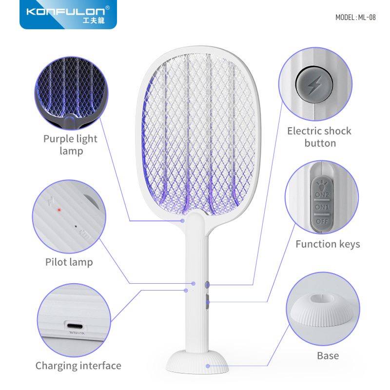 Konfulon Electric Mosquito Swatters Model ML08