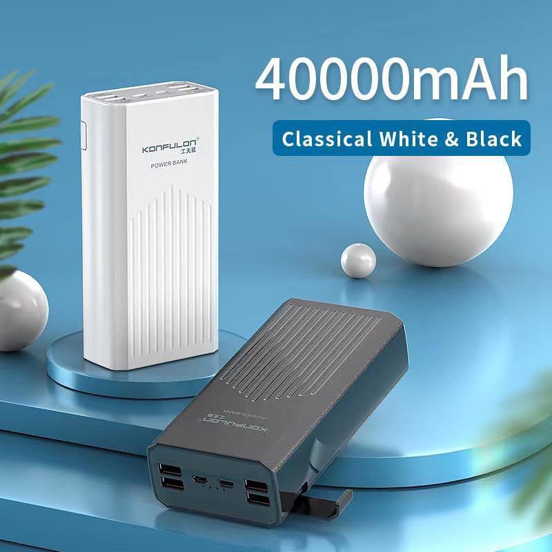 Konfulon Big Capacity Power bank Fast charge Model P40Q QC 3.0 20W