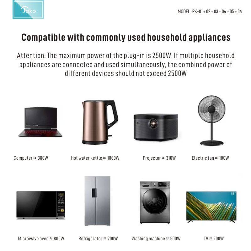 Konfulon Power Strip Converter 2500W