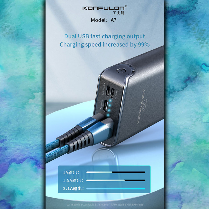 JOKO Powerbank A7 20000mAh Big capacity for small size