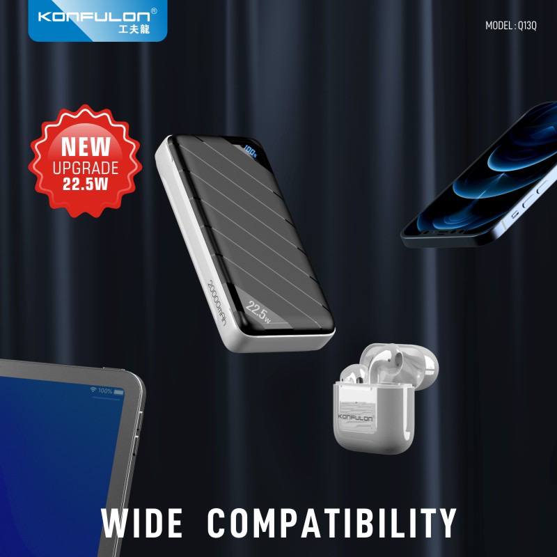 Konfulon Power Bank 20000mAh Model Q13Q
