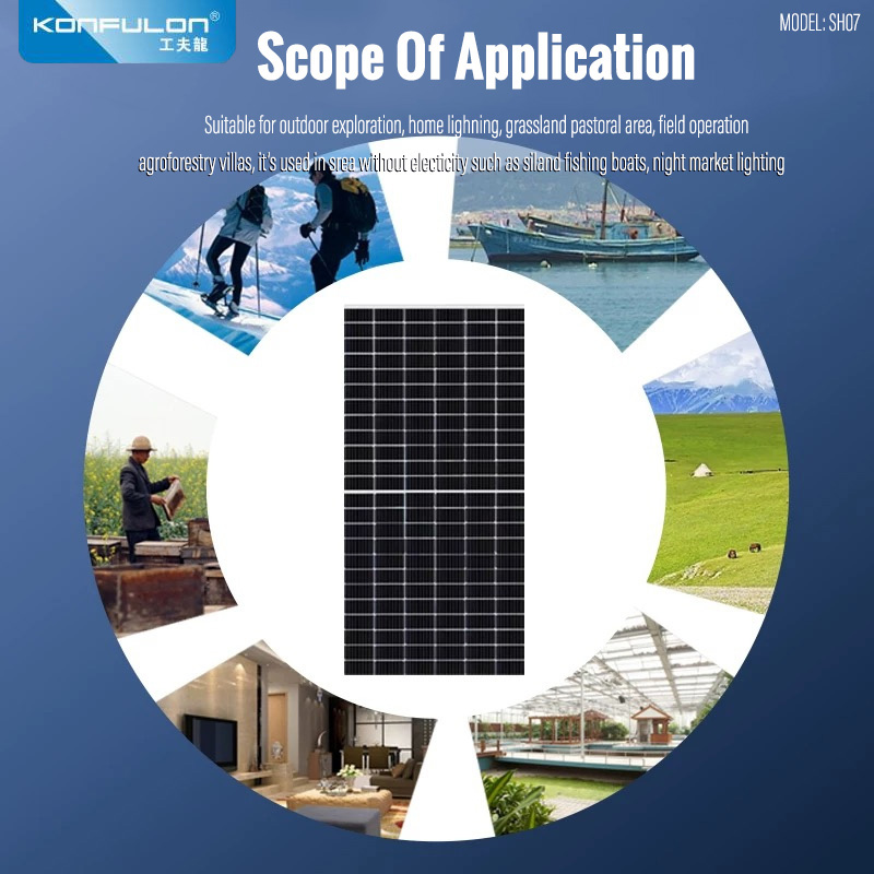 KONFULON Solar Panel High Power 550W Model SH07
