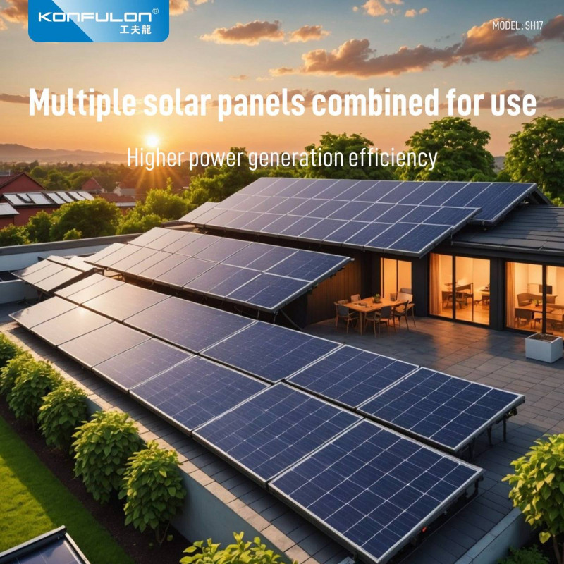 Konfulon Monocrystalline Silicon Solar Panel 200W Model SH17