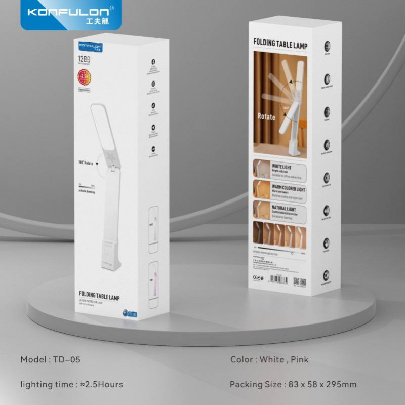 Konfulon Folding Table Lamp Model TD05