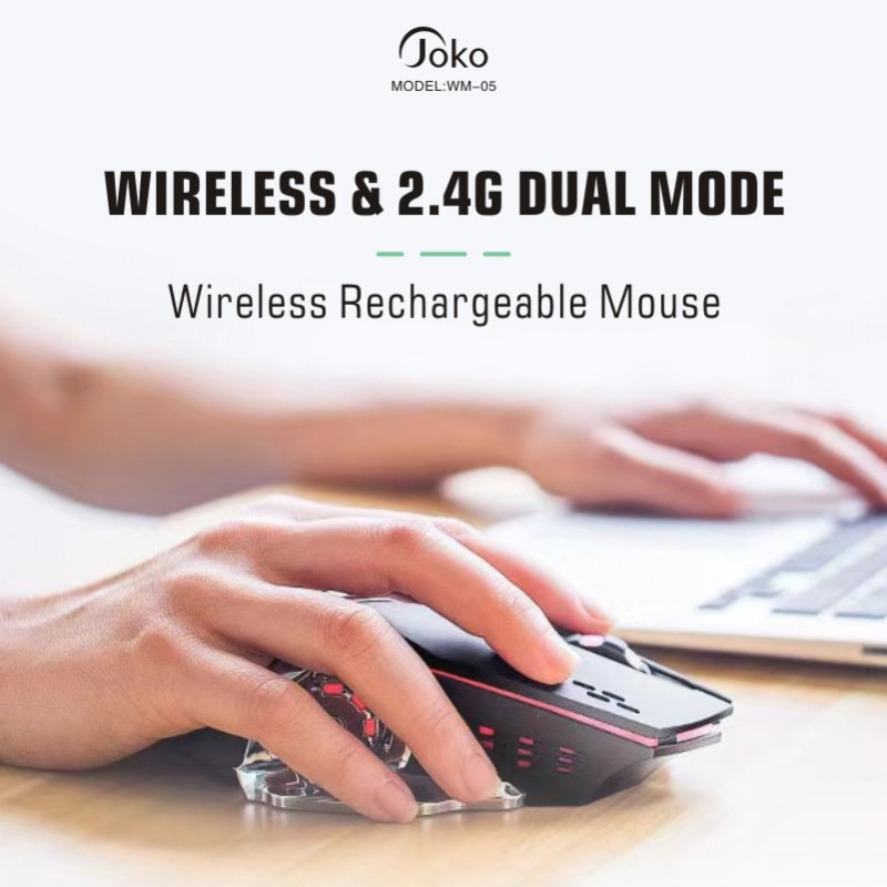 JOKO Gamming Wireless Mouse RGB WM05