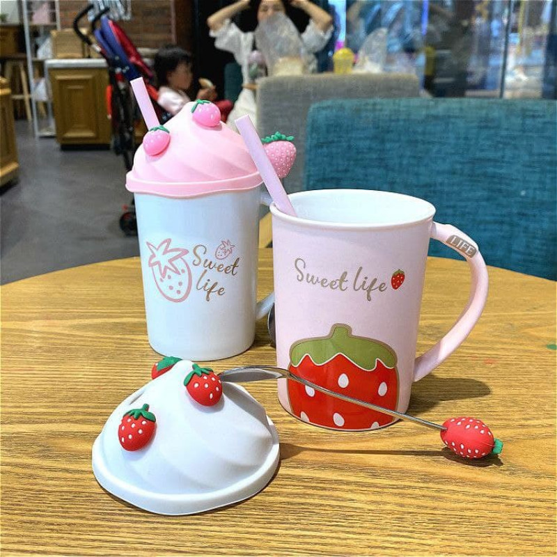Mini Strawberry Cute Cup
