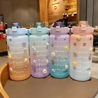 Le Gift Insulation cup ladies high-value large-capacity water cup children's student kettle straw cup net red pot belly cup