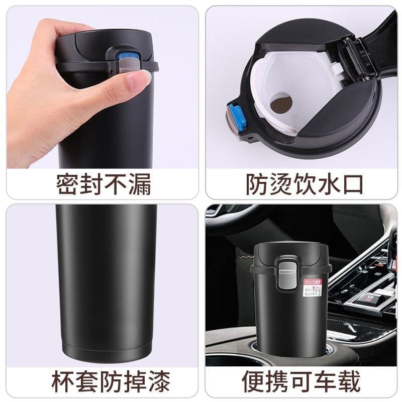Life Story Japanese-style ceramic liner coated coffee cup insulation cup female cup car simple 