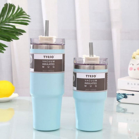 European-style fashion light luxury accompanying 304 stainless steel thermos cup ins style exquisite creative high-value