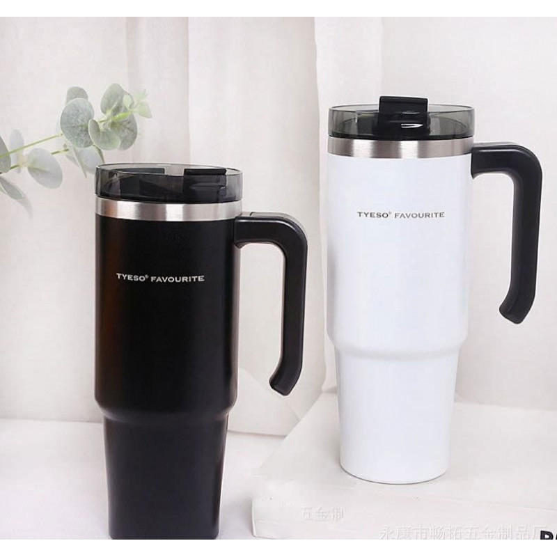 Ice bully cup large-capacity water cup 304 stainless steel car thermos cup