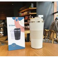 Coffee cup thermos cup portable direct drinking accompanying cup high-end