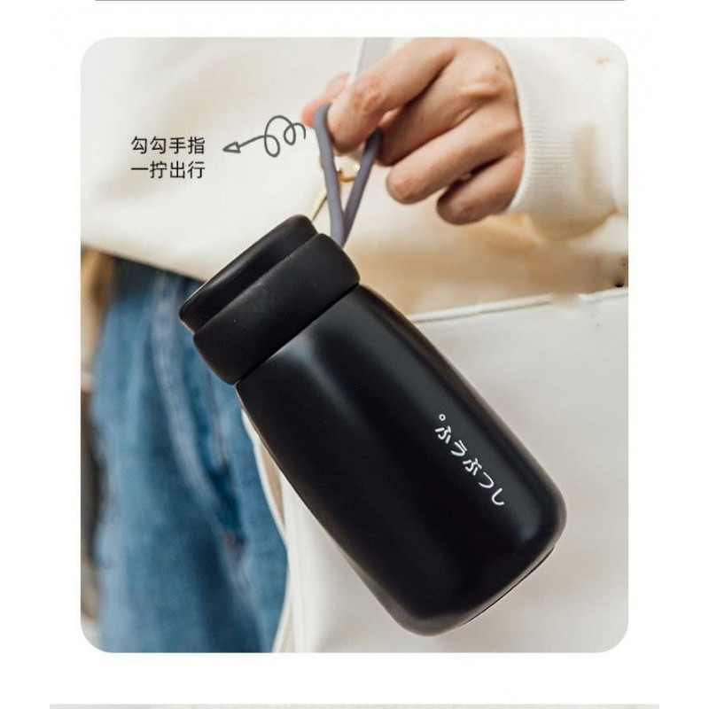 Japanese thermos cup ins Harajuku style girl heart cute cup simple creative male and female students