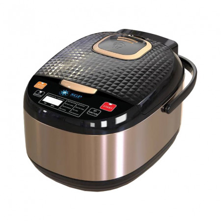 Rice cooker and Reduce the drum Soup Porridge Steam Cake Yogurt Presser Size 5L SGP-SR21