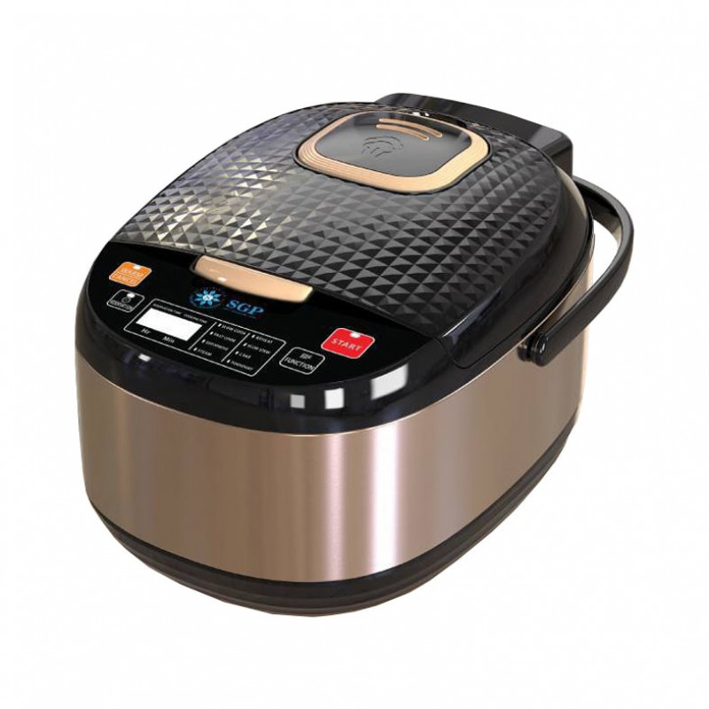Rice cooker and Reduce the drum Soup Porridge Steam Cake Yogurt Presser Size 5L SGP-SR21