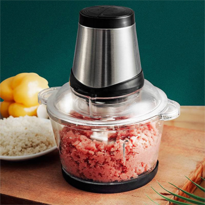 Household small stuffing broken vegetable mixer kitchen cooking machine multi-function electric meat grinder