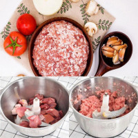 Lina Store Household small stuffing broken vegetable mixer kitchen cooking machine multi-function electric meat grinder