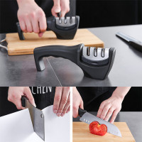 Lina Store Fast Cutter Sharpener Stainless Steel Kitchen 3 Stage Knife Sharpener Kitchen tools Lina Store Fast Cutter Sharpener Stainless Steel Kitchen 3 Stage Knife Sharpener Kitchen tools