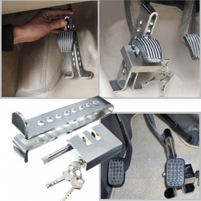 Locking Accessories Brake Pedal Lock Anti-theft Device Clutch Lock Car Brake
