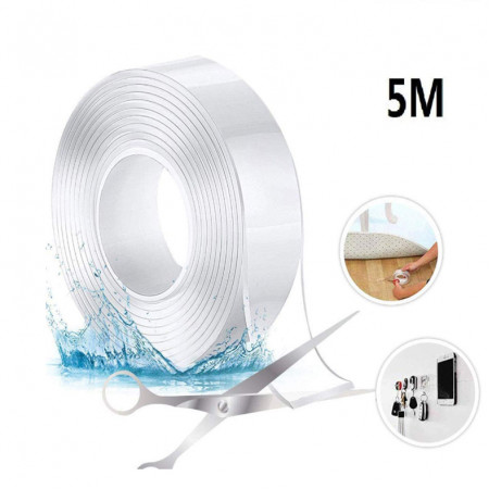 Reusable strong bonding waterproof no residue anti slip reusable Nano gel grip tape